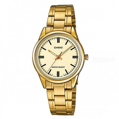 CASIO LTP-V005G-9AUDF SS Caseback SS Band Women's Watch Sale priceAED175 Regular priceAED233
