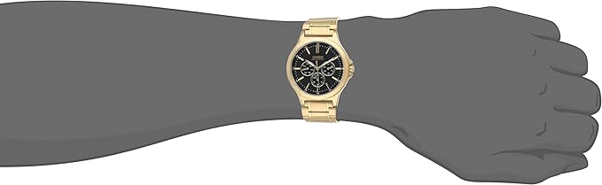 MTP-V300G-1AUDF Black Dial ,Gold Band